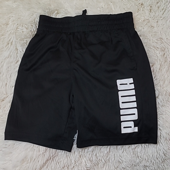 Puma, Boy's Black Shorts, Size 7/8 - Picture 1 of 5